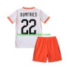 Nederland Denzel Dumfries 22 World Cup Voetbalshirts Kind Uit 2026 Nederland Denzel Dumfries 22 World Cup Voetbalshirts Kind Uit 2026